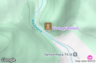Sámsonháza, a Vár-hegy déli csúcsának kőfejtője