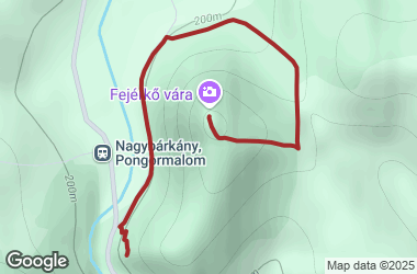 Fejérkő várának romjai