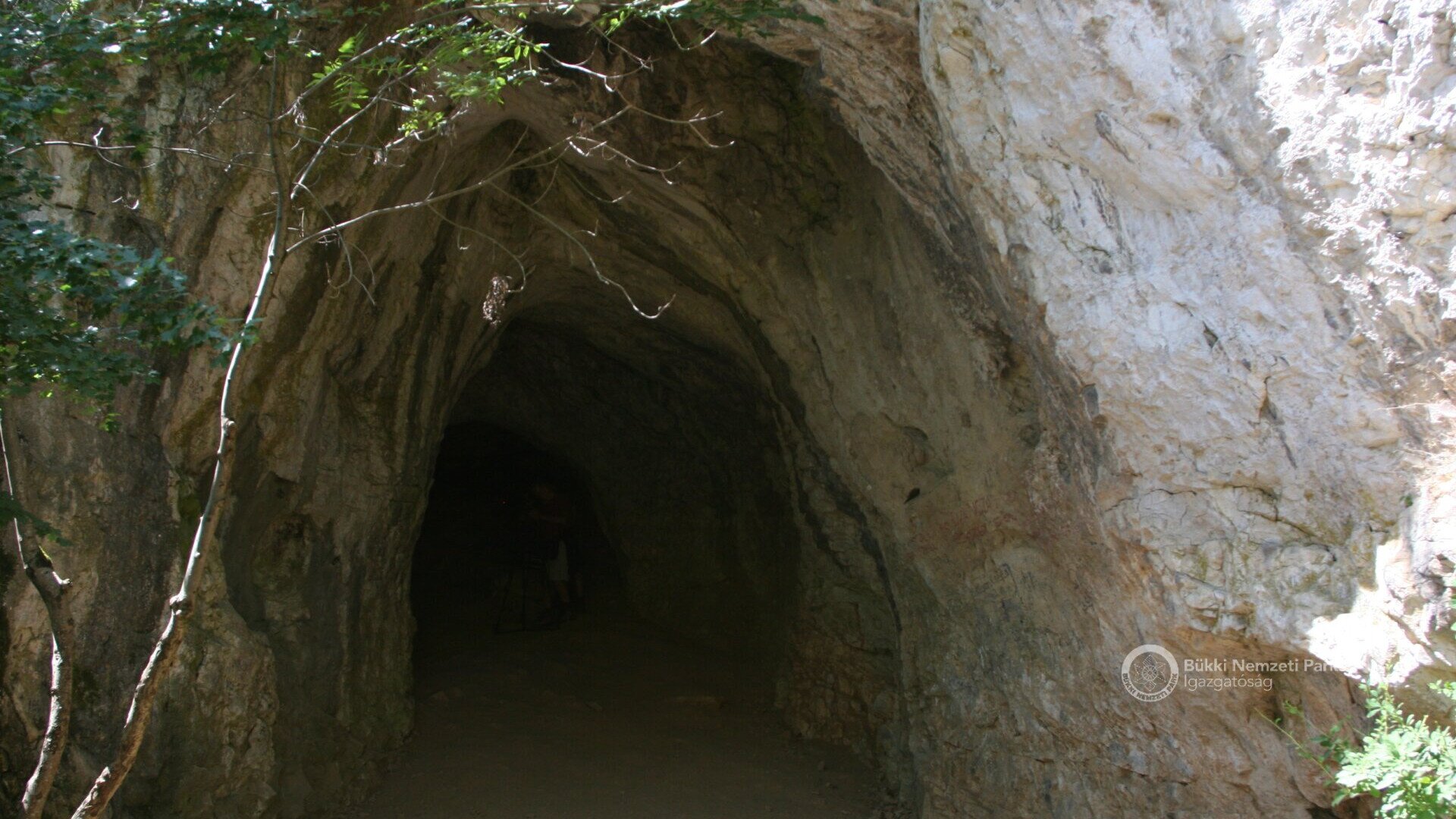 A barlang bejárata
