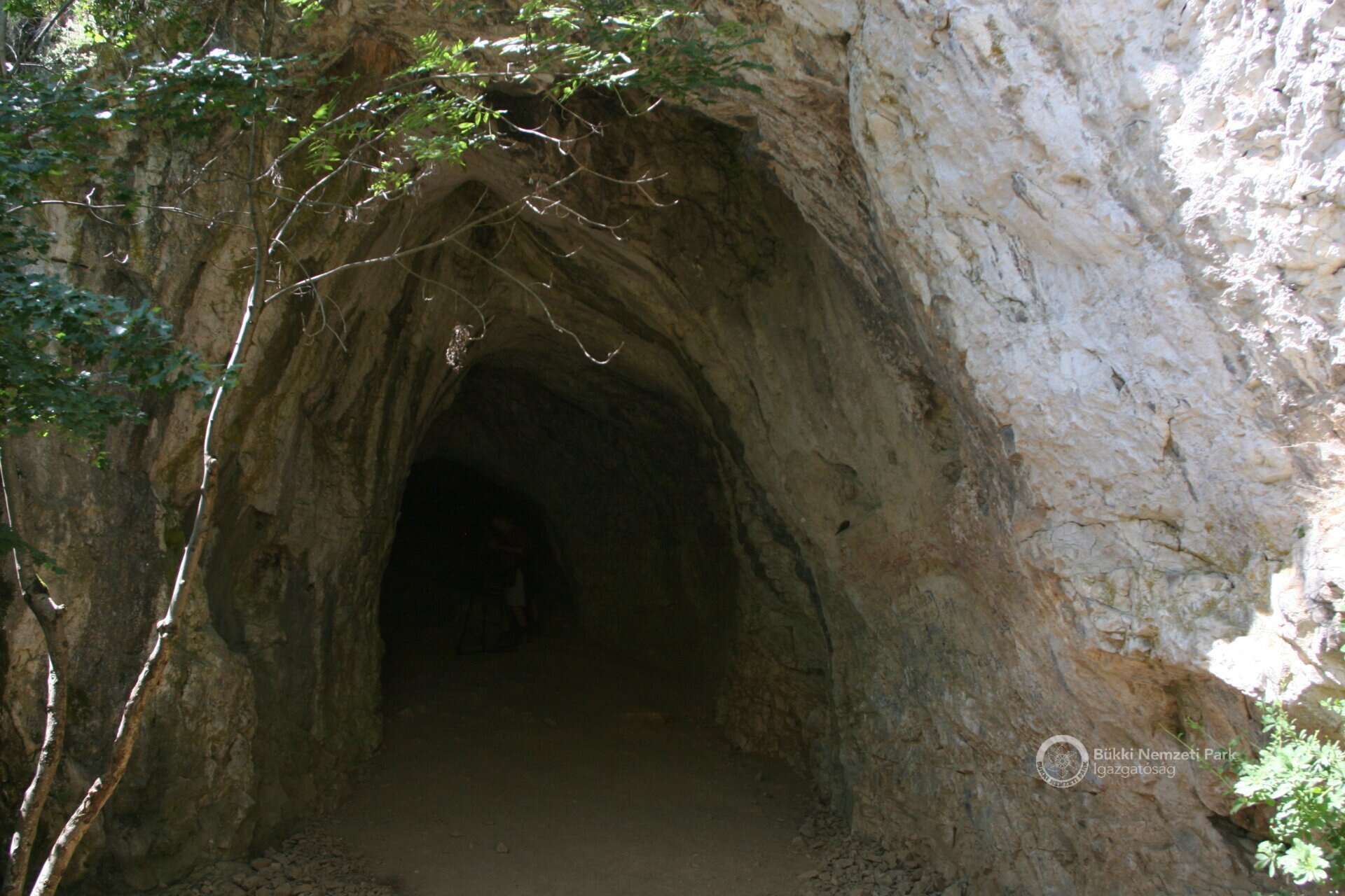 A barlang bejárata