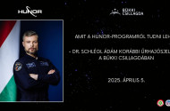Amit a HUNOR-programról tudni lehet - Dr. Schlégl Ádám korábbi űrhajósjelölt a Bükki Csillagdában