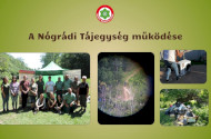 Előadás a Nógrádi Tájegység működéséről