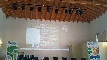 Előadás az World Trails Network konferencián