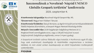 Földtudományi Konferencia a Nógrádi Geoparkban