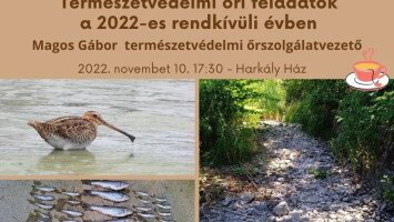 Mátra Kincsei téli előadássorozat - Természetvédelmi őri feladatok a 2022-es rendkívüli évben