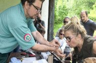 Augusztusi madárgyűrűzés a Szitakötő-háznál